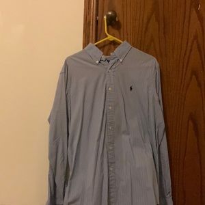 Ralph Lauren Button Down Shirt. Large.